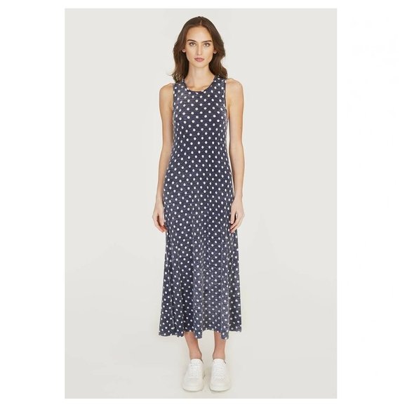 Autumn Cashmere Polka Dot Flared Dress - Picture 1 of 7